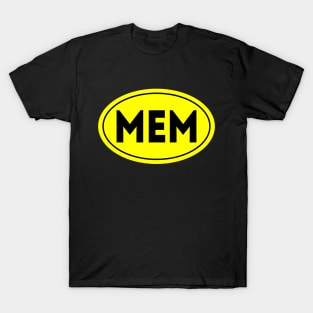 MEM Airport Code Memphis International Airport USA T-Shirt